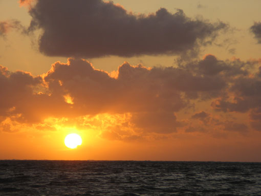 Sonnenuntergang Nordsee